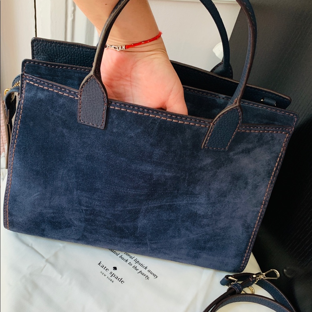 Kate Spade Suede Crossbody - Picture 2 of 8